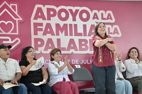 RECONOCE ROSA MARÍA CAMINO TRAZADO POR LA GOBERNADORA ROCÍO NAHLE PARA CONSOLIDAR LA JUSTICIA SOCIAL