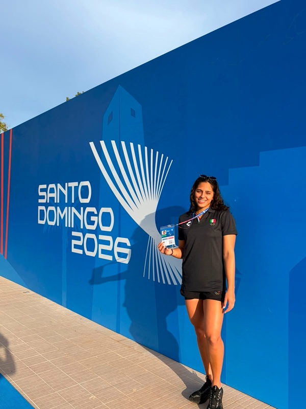 LISTA NADADORA SUSANA HERNÁNDEZ PARA SU DEBUT EN JCC SANTO DOMINGO 2026