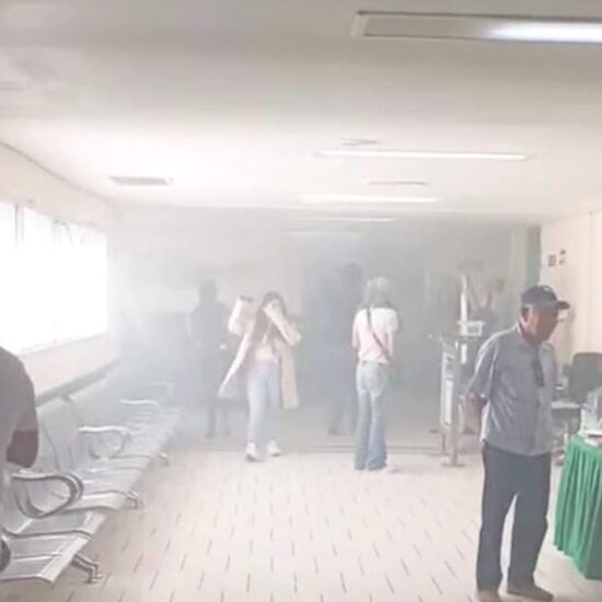CONATO DE INCENDIO EN LA UNIDAD DE MEDICINA FAMILIAR (UMF) NO. 57, EL IMSS EN VERACRUZ NORTE