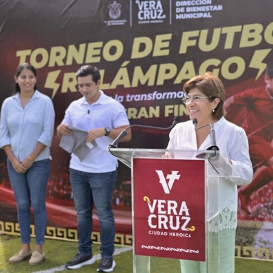 REFRENDA ROSA MARÍA COMPROMISO CON EL DEPORTE Y LA SANA CONVIVENCIA EN LA CIUDAD DE VERACRUZ