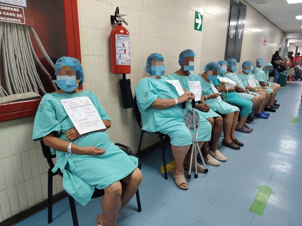 REALIZA IMSS VERACRUZ NORTE CON ÉXITO JORNADA QUIRÚRGICA DE CATARATAS