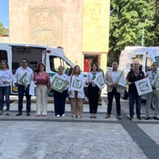 FORTALECE IMSS VERACRUZ NORTE ATENCIÓN MÉDICA Y TRASLADOS CON NUEVAS AMBULANCIAS