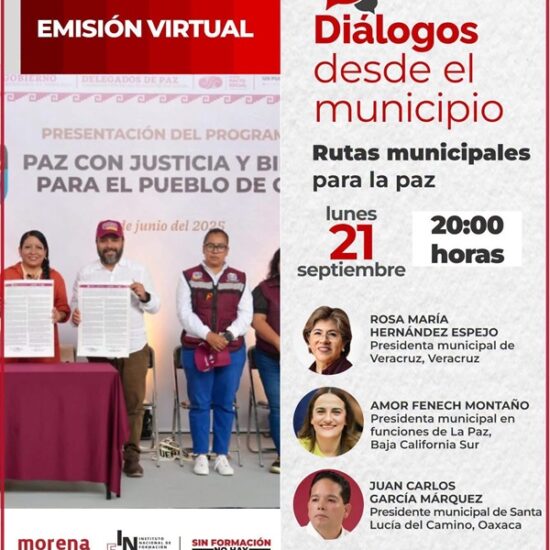 GOBIERNO MUNICIPAL DE VERACRUZ, REFERENTE NACIONAL DE MORENA EN POLÍTICAS DE PAZ Y SEGURIDAD