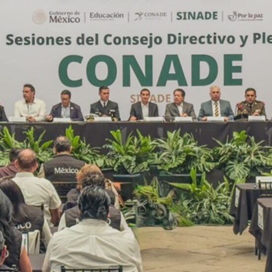 VERACRUZ FORTALECE SU LIDERAZGO INSTITUCIONAL EN EL SINADE PARA IMPULSAR EL DESARROLLO DEPORTIVO NACIONAL