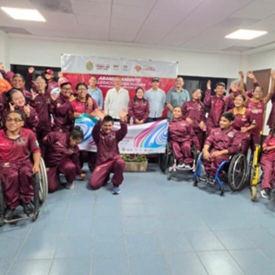 ABANDERA IVD A DELEGACIÓN QUE PARTICIPA EN LA PARALIMPIADA NACIONAL CONADE 2026