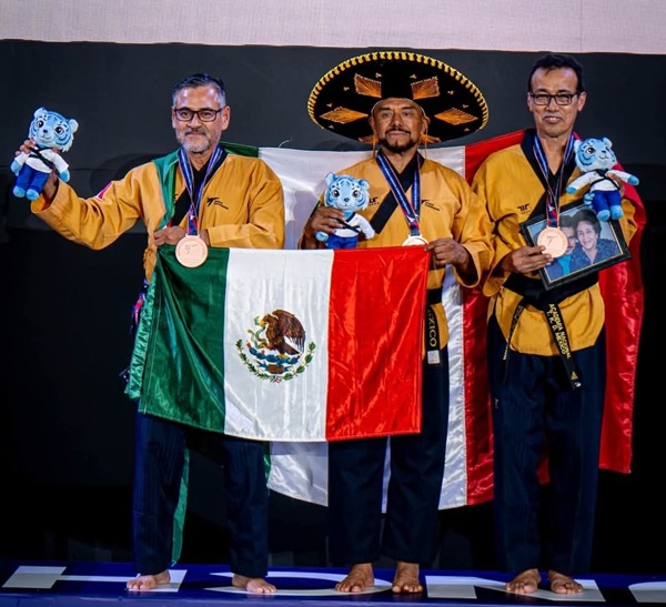 DESTACAN MAESTROS VERACRUZANOS DE ANTKD EN EL MUNDIAL DE TAEKWONDO 2026