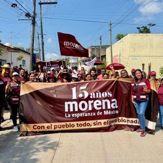 «CONSTRUIMOS JUNTOS LA CUARTA TRANSFORMACIÓN EN MÉXICO», DIJO ZORAYA VILLACIS PALACIOS