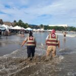 EXHORTA AYUNTAMIENTO DE VERACRUZ A POBLACIÓN A NO REALIZAR ACTIVIDADES EN PLAYAS POR MAREA ALTA