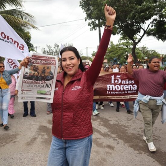 ZORAYA VILLACIS RECORRE RÍO MEDIO Y LLAMA A FORTALECER EL TRABAJO TERRITORIAL DE MORENA